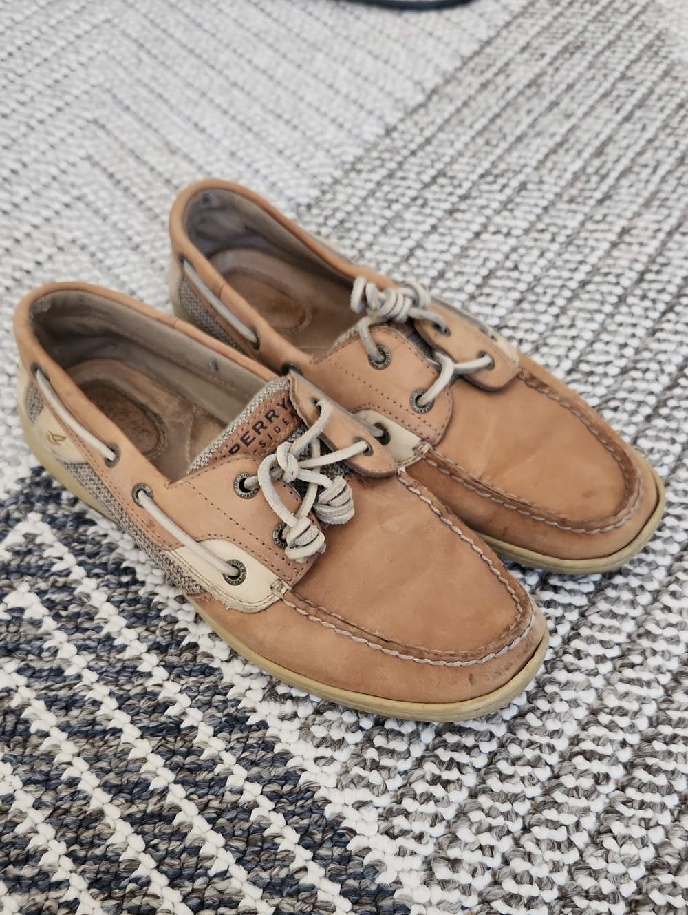 Sperry Brown/Tan Leather Classic Boat Shoes
